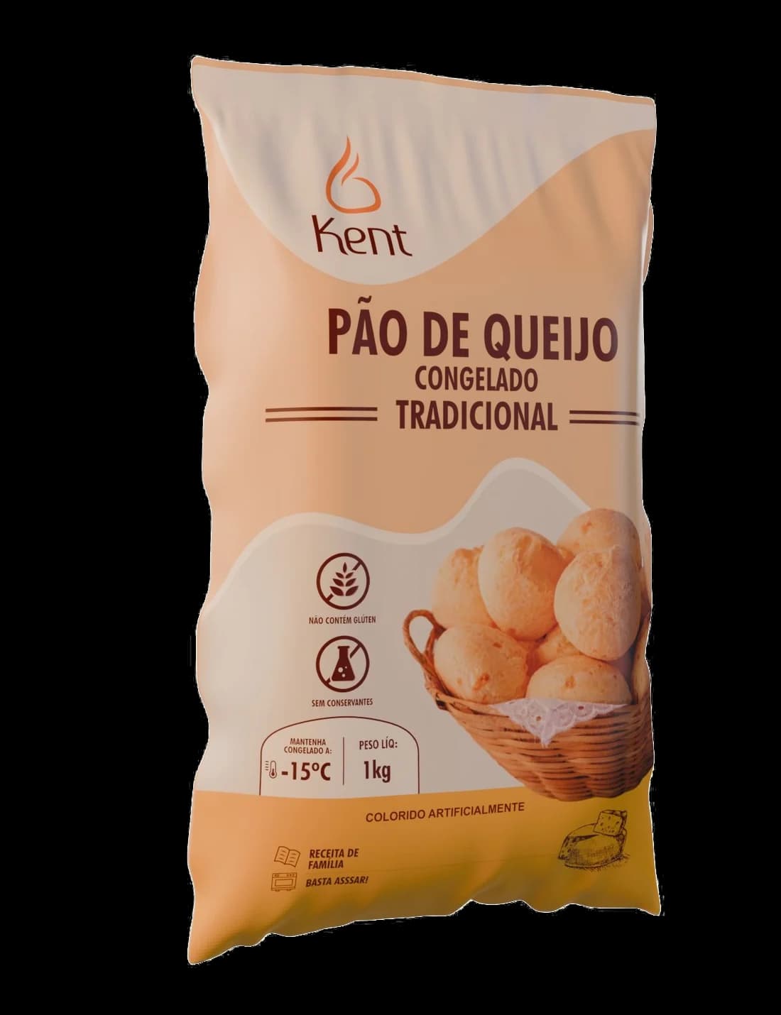 Embalagem Pão de Queijo Tradicional Kent